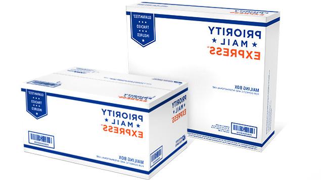 Image of Priority Mail Express Boxes